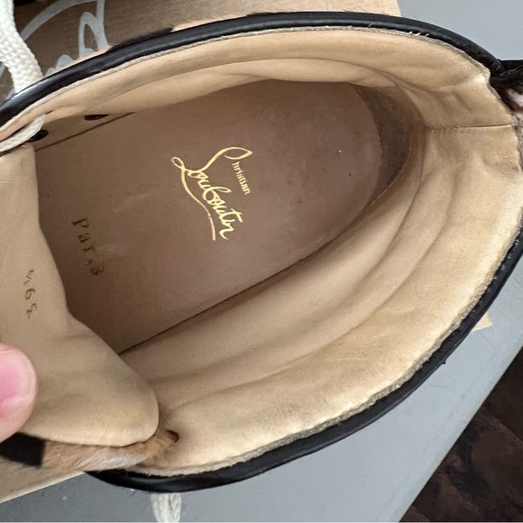 Christian Louboutin Rantus Orlato High Top Flat Shoes 🐯 - Picture 3 of 10